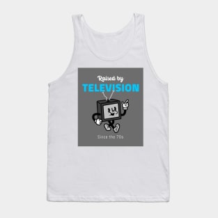 Raised by Television 1970's Tank Top